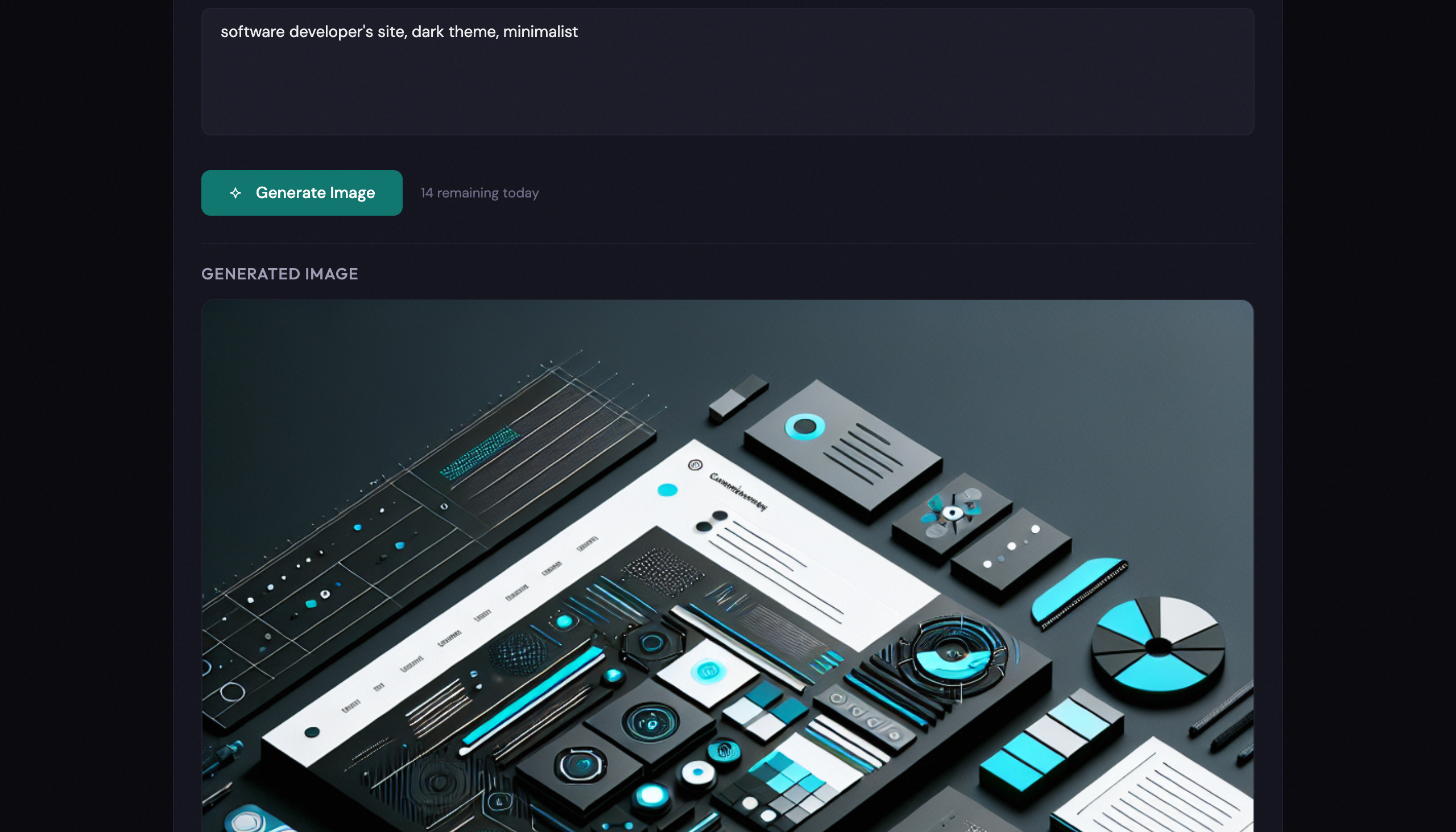 Example of a brand-consistent social media graphic generated by the Social Media Asset Generator, showing a 1:1 post in a dark, moody palette